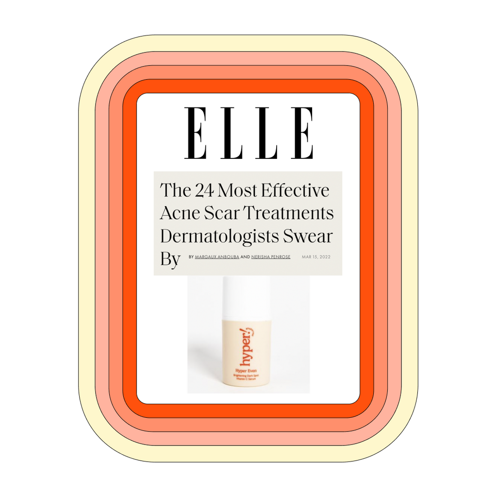 Hyper Skin Press - (Elle) The 24 Most Effective Acne Scar Treatments Dermatologists Swear By